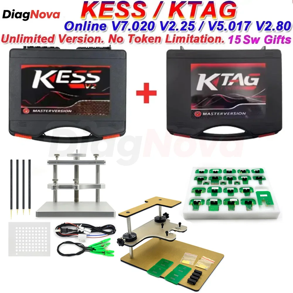 Murata Filter Kess V2 V5.017 KSuite 2.80 KTAG 7.020 2.25 ECU Flash Remap Programming Tool with BDM Frame and 101 201 22 Adapters
Murata Filter Kess V2 V5.017 KSuite 2.80 KTAG 7.020 2.25 ECU Flash Remap Programming Tool with BDM Frame and 101 201 22 Adapters