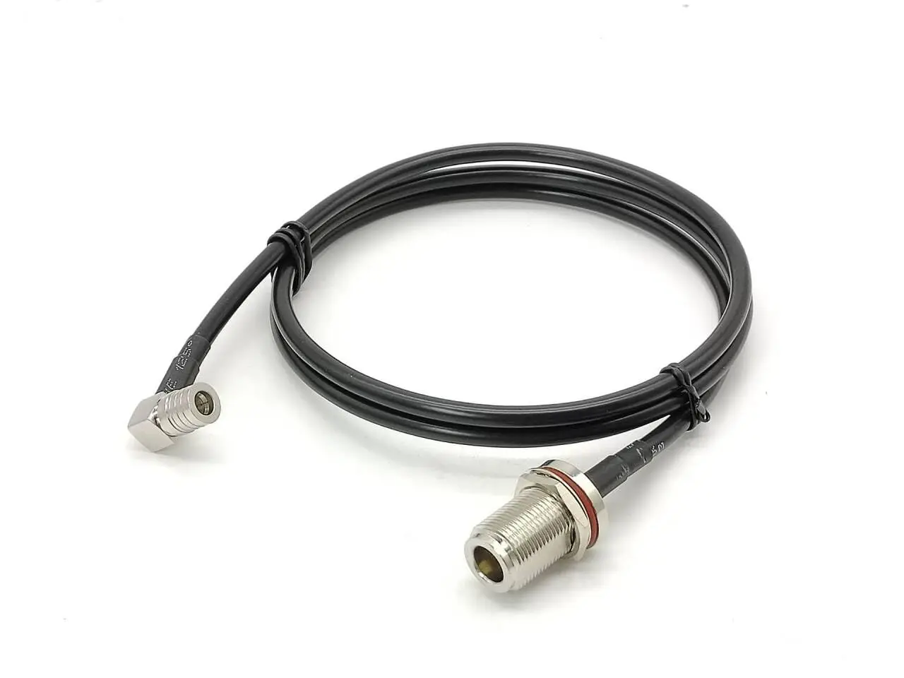 QMA to N Cable QMA Right Angle Male to N Straight Female Connector LMR195 1 M Right Angle N Female to Male Connector
QMA to N Cable QMA Right Angle Male to N Straight Female Connector LMR195 1 M Right Angle N Female to Male Connector