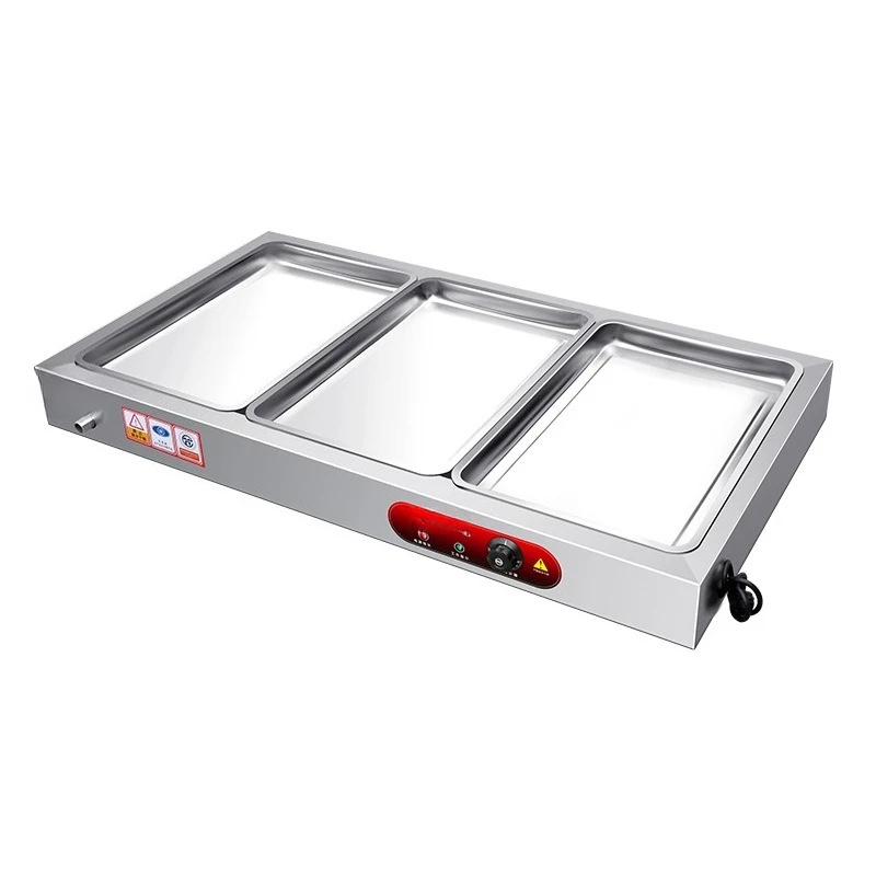 Fast food insulation table, low shallow type, commercial, stainless steel, electric heating table
Fast food insulation table, low shallow type, commercial, stainless steel, electric heating table