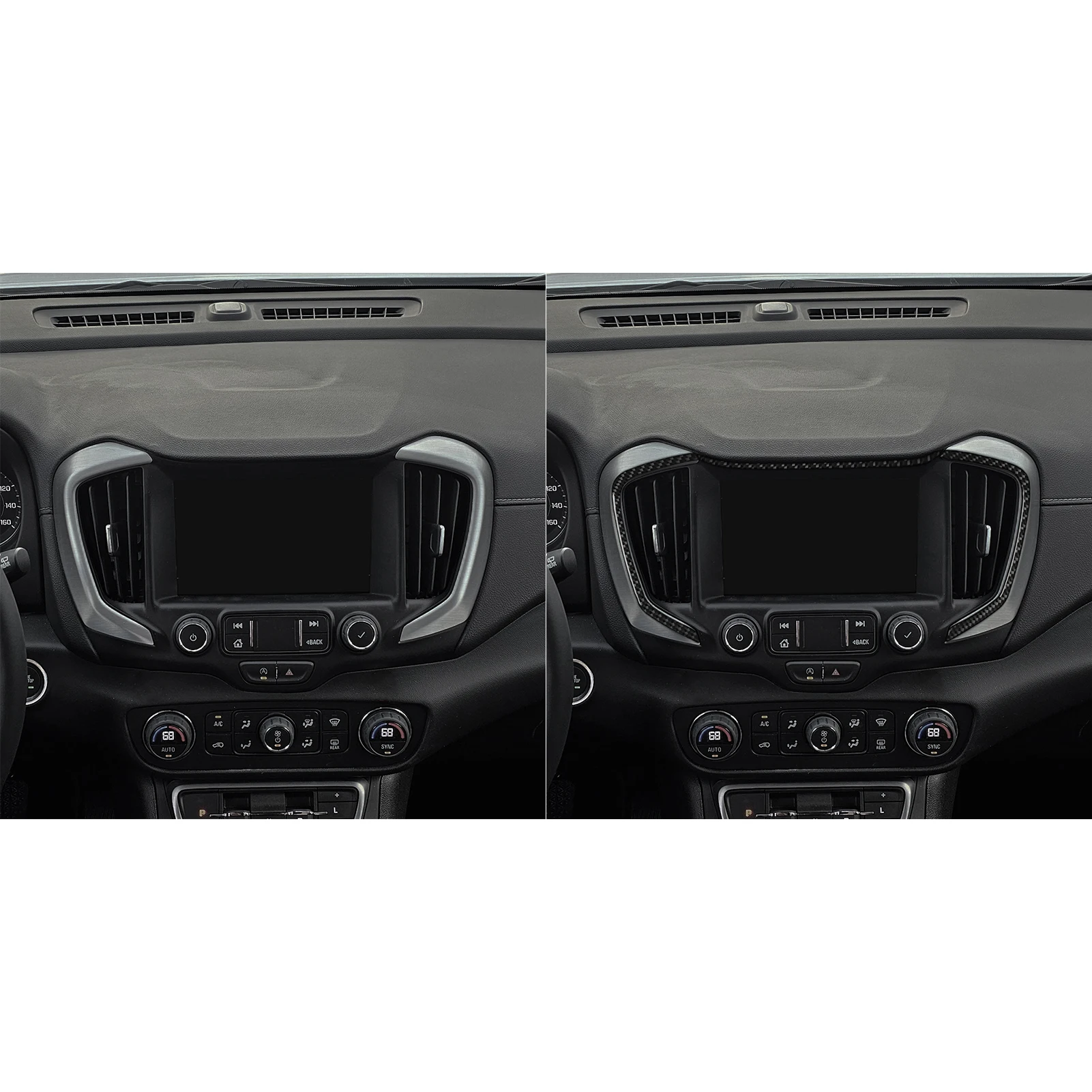 For GMC Terrain 2018-2023 Carbon Fiber Central Control Air Outlet Vent Frame Panel Trim Cover Car Accessories Interior Sticker
For GMC Terrain 2018-2023 Carbon Fiber Central Control Air Outlet Vent Frame Panel Trim Cover Car Accessories Interior Sticker
