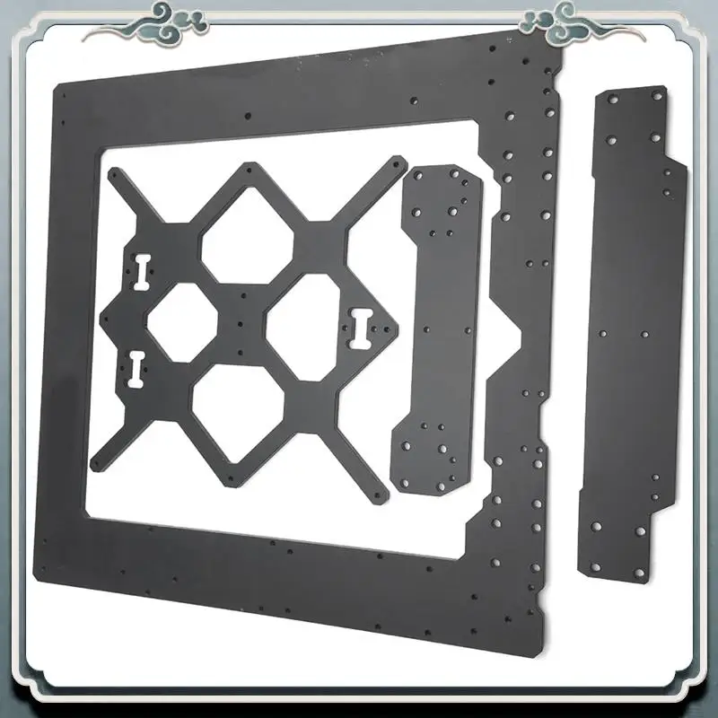 Запчасти для 3D-принтера премиум-класса Prusa I3 MK3, алюминиевая рама, алюминиевый черный профиль и гладкие стержни, комплект запасных частей, внешняя рамка
Запчасти для 3D-принтера премиум-класса Prusa I3 MK3, алюминиевая рама, алюминиевый черный профиль и гладкие стержни, комплект запасных частей, внешняя рамка