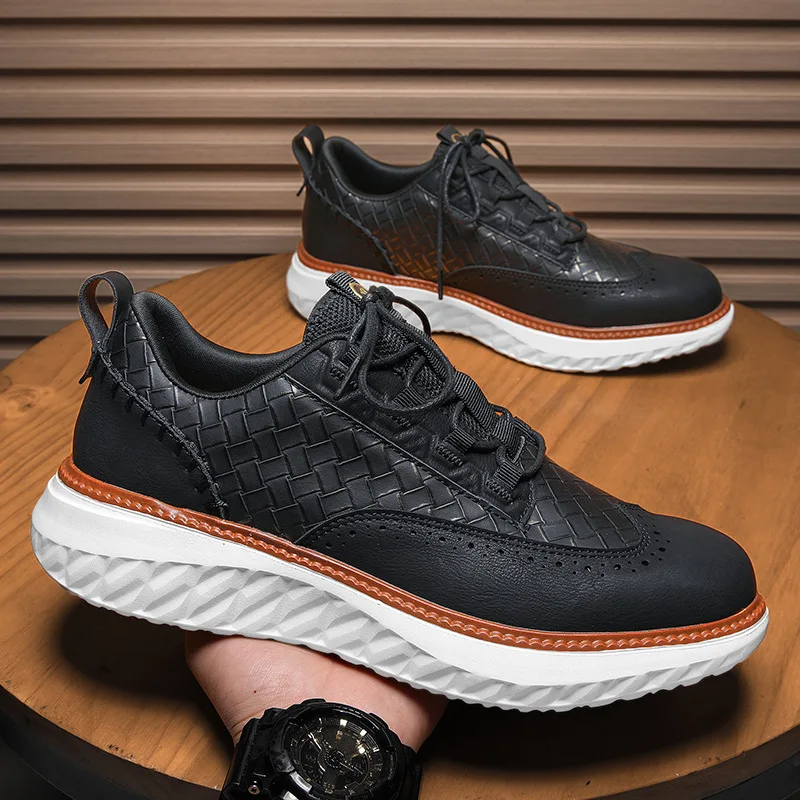 Business Versatile Men's Shoes Sports Casual Shoes Breathable and Comfortable Large-sized Lightweight Shoes Men's Trendy Loafers
Business Versatile Men's Shoes Sports Casual Shoes Breathable and Comfortable Large-sized Lightweight Shoes Men's Trendy Loafers