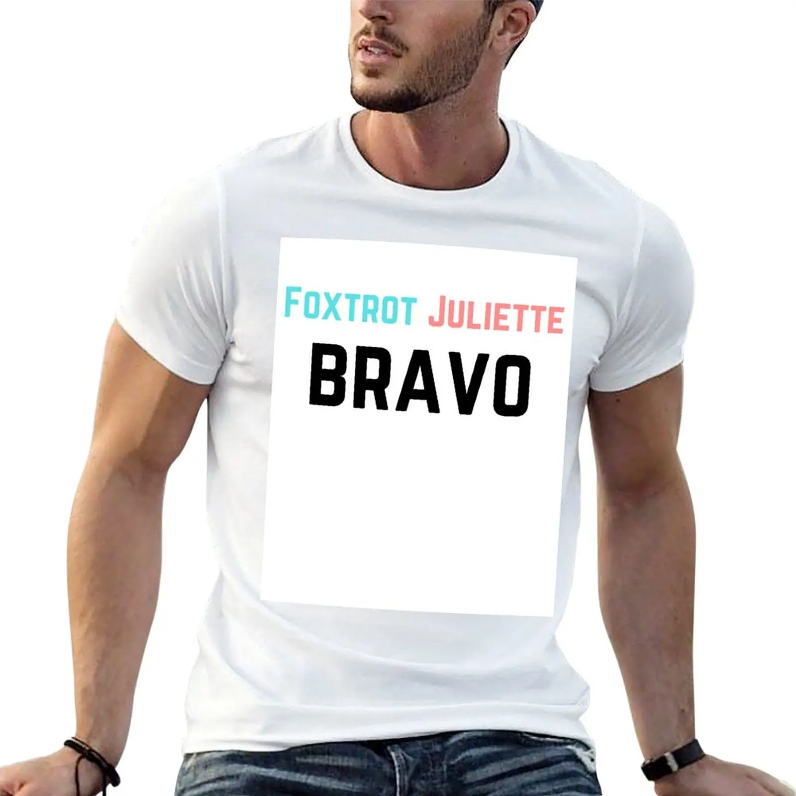 Foxtrot Juliette Bravo T-Shirt cotton t shirt pack man t shirt graphic man tshirt T-shirt
Foxtrot Juliette Bravo T-Shirt cotton t shirt pack man t shirt graphic man tshirt T-shirt