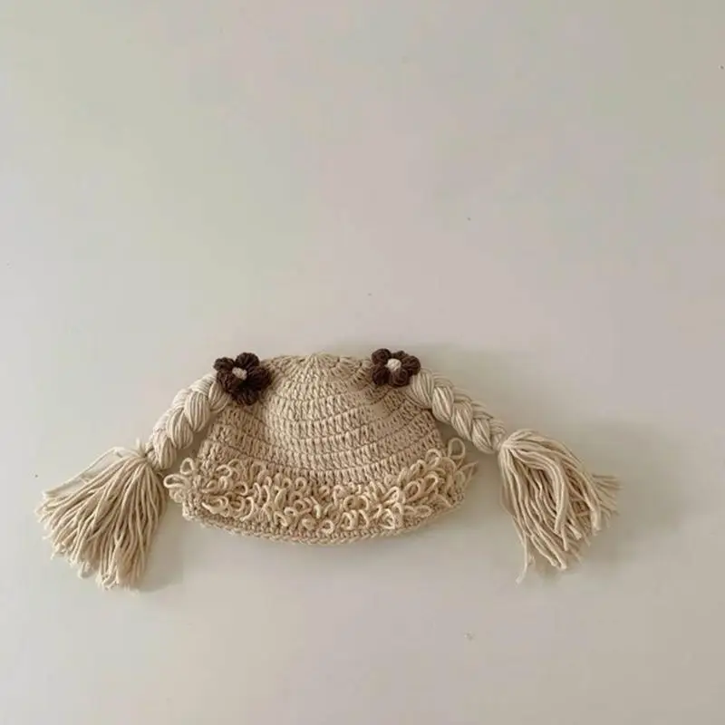 Q22D Pigtail Braid Cap Newborn Baby Girl Beanie Hat Bonnet Cap Winter Warm Hat
Q22D Pigtail Braid Cap Newborn Baby Girl Beanie Hat Bonnet Cap Winter Warm Hat