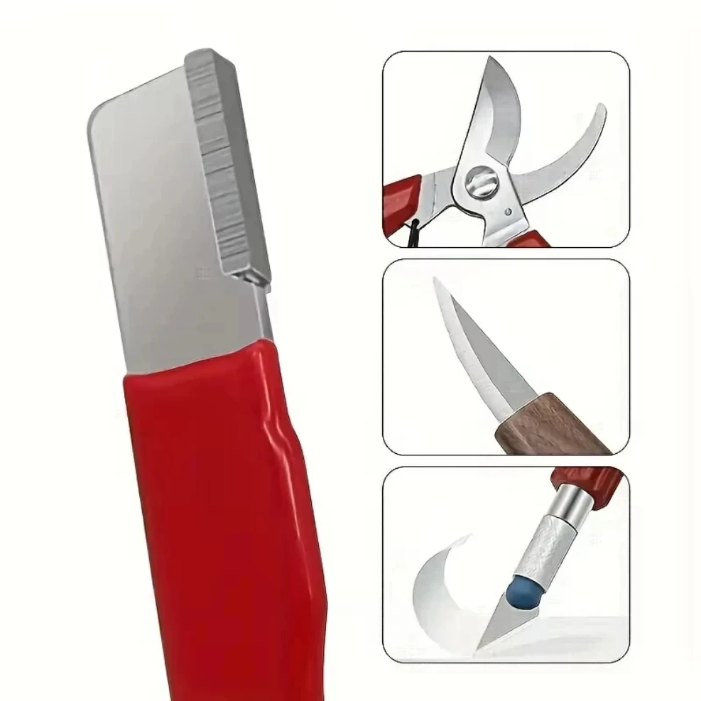 Tungsten Diamond Ceramic Knife Scissors Sharpener for All Blades Garden Shears Professional
Tungsten Diamond Ceramic Knife Scissors Sharpener for All Blades Garden Shears Professional