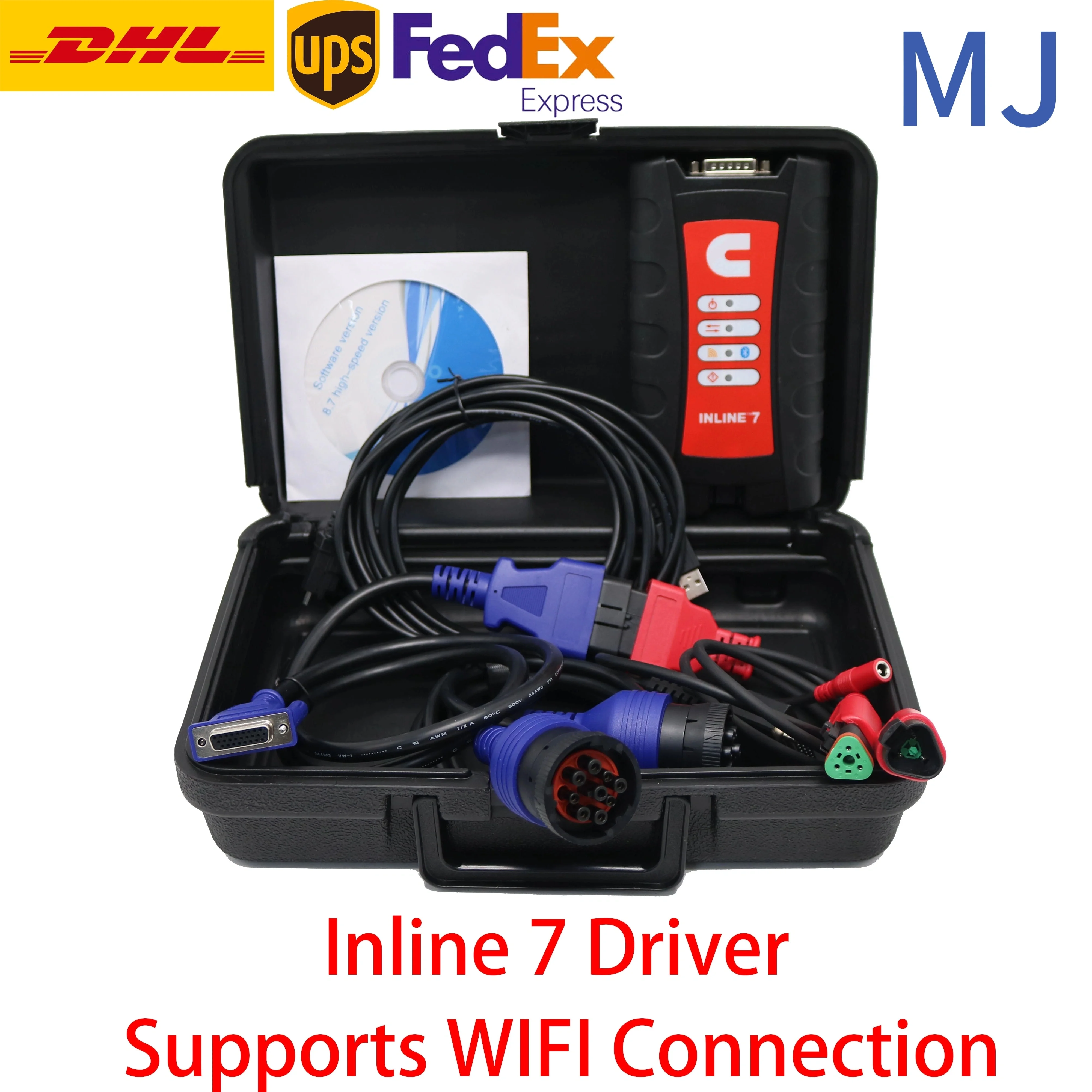 Real INLINE 7 Use Line7 Driver Diagnostic Scanner Tool Kit For Cummins Engine Control ECU ECM With Software Support WIFI Connect
Real INLINE 7 Use Line7 Driver Diagnostic Scanner Tool Kit For Cummins Engine Control ECU ECM With Software Support WIFI Connect