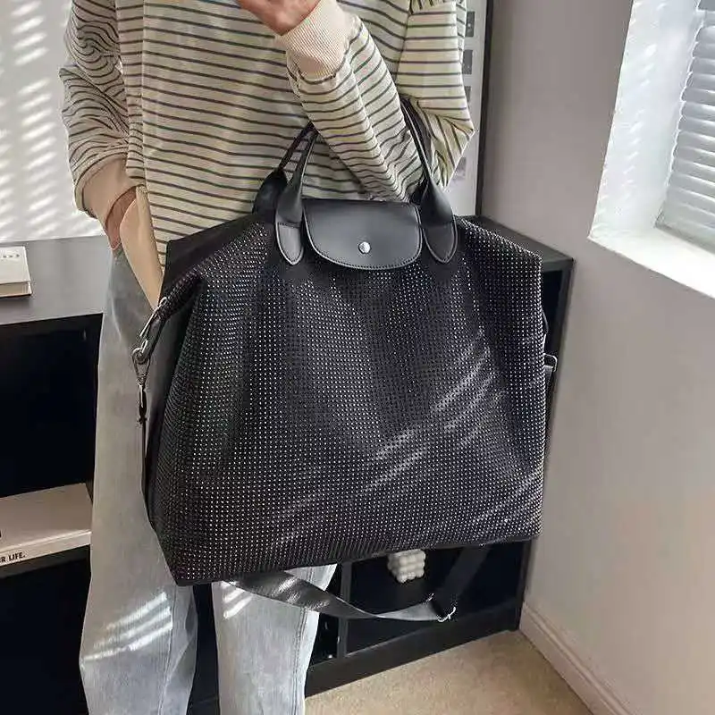 2026 Fashionable versatile sequined handbag with large capacity single shoulder strap crossbody style women's bag
2026 Fashionable versatile sequined handbag with large capacity single shoulder strap crossbody style women's bag