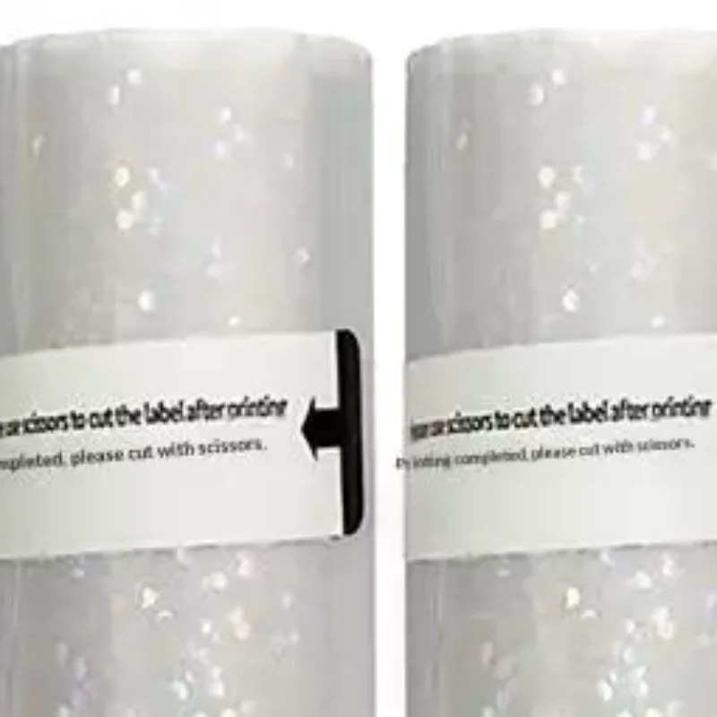 1/3/5Rolls Clear Holographic Dot Transparent Self-Adhesive Thermal Paper Rolls: 57mm X 3meter Compatible With Most Mini Printers
1/3/5Rolls Clear Holographic Dot Transparent Self-Adhesive Thermal Paper Rolls: 57mm X 3meter Compatible With Most Mini Printers