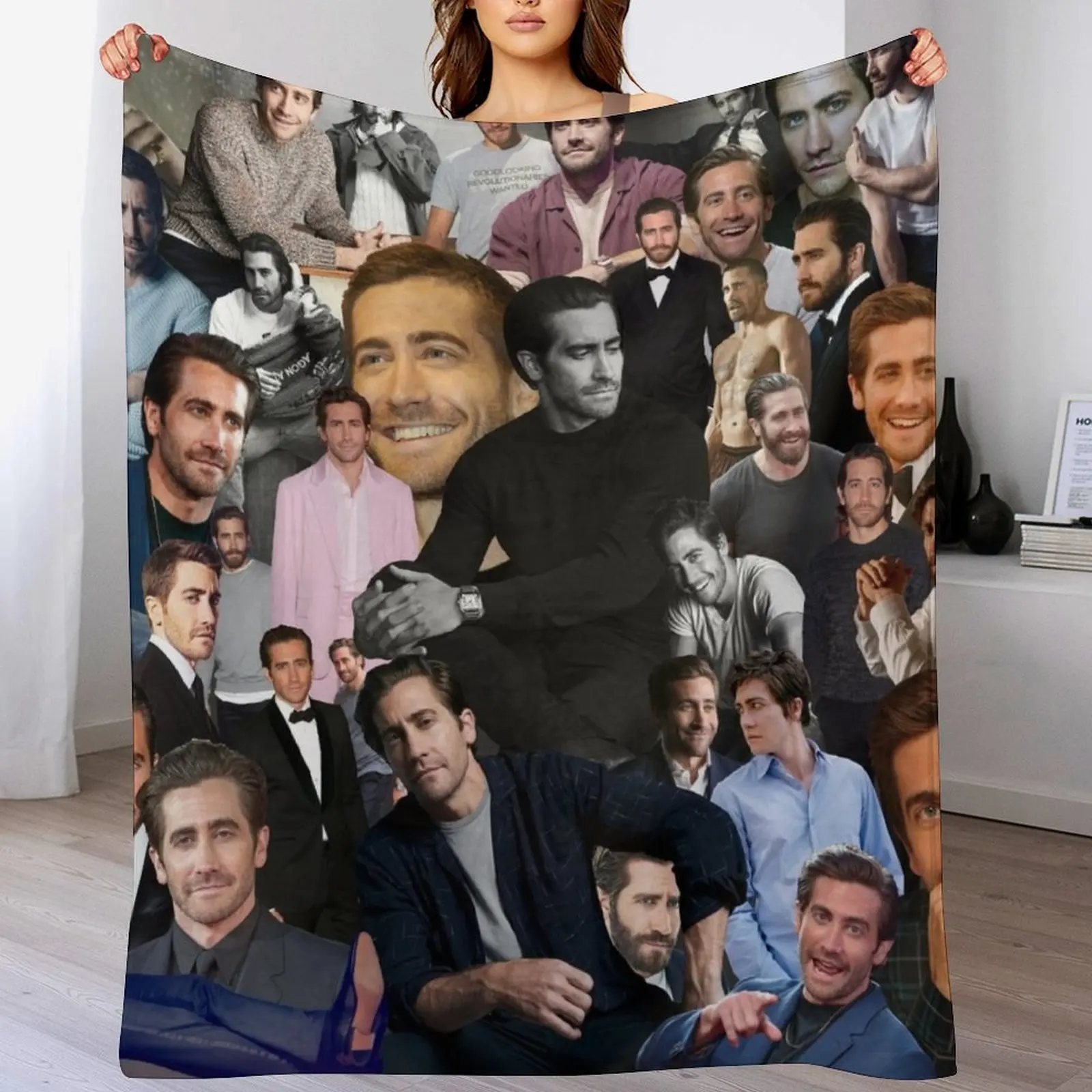 Jake Gyllenhaal Throw Blanket Summer Cool Breathable Blanket for Sleeping
Jake Gyllenhaal Throw Blanket Summer Cool Breathable Blanket for Sleeping