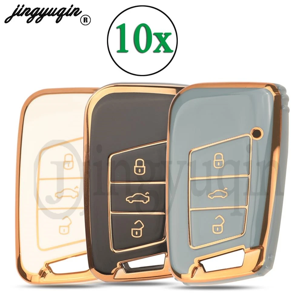 Jingyuqin 10 шт. 3 кнопки для VW Magotan Passat B8 TIGUAN MK2 чехол для автомобильного ключа из ТПУ для SKODA Superb A7 Protector автоаксессуары
Jingyuqin 10 шт. 3 кнопки для VW Magotan Passat B8 TIGUAN MK2 чехол для автомобильного ключа из ТПУ для SKODA Superb A7 Protector автоаксессуары