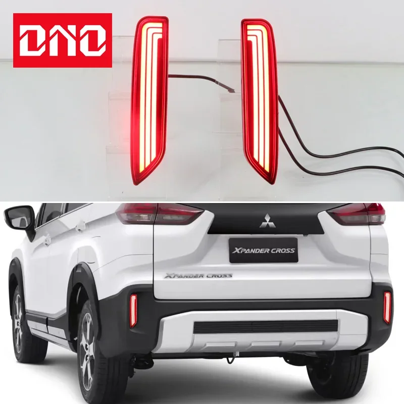 Car LED 12V Rear Bumper Lamps For Mitsubishi Xpander Cross 2019-2021 Fog Lamps Brake Turn Signal Reflector Indicators Taillights
Car LED 12V Rear Bumper Lamps For Mitsubishi Xpander Cross 2019-2021 Fog Lamps Brake Turn Signal Reflector Indicators Taillights