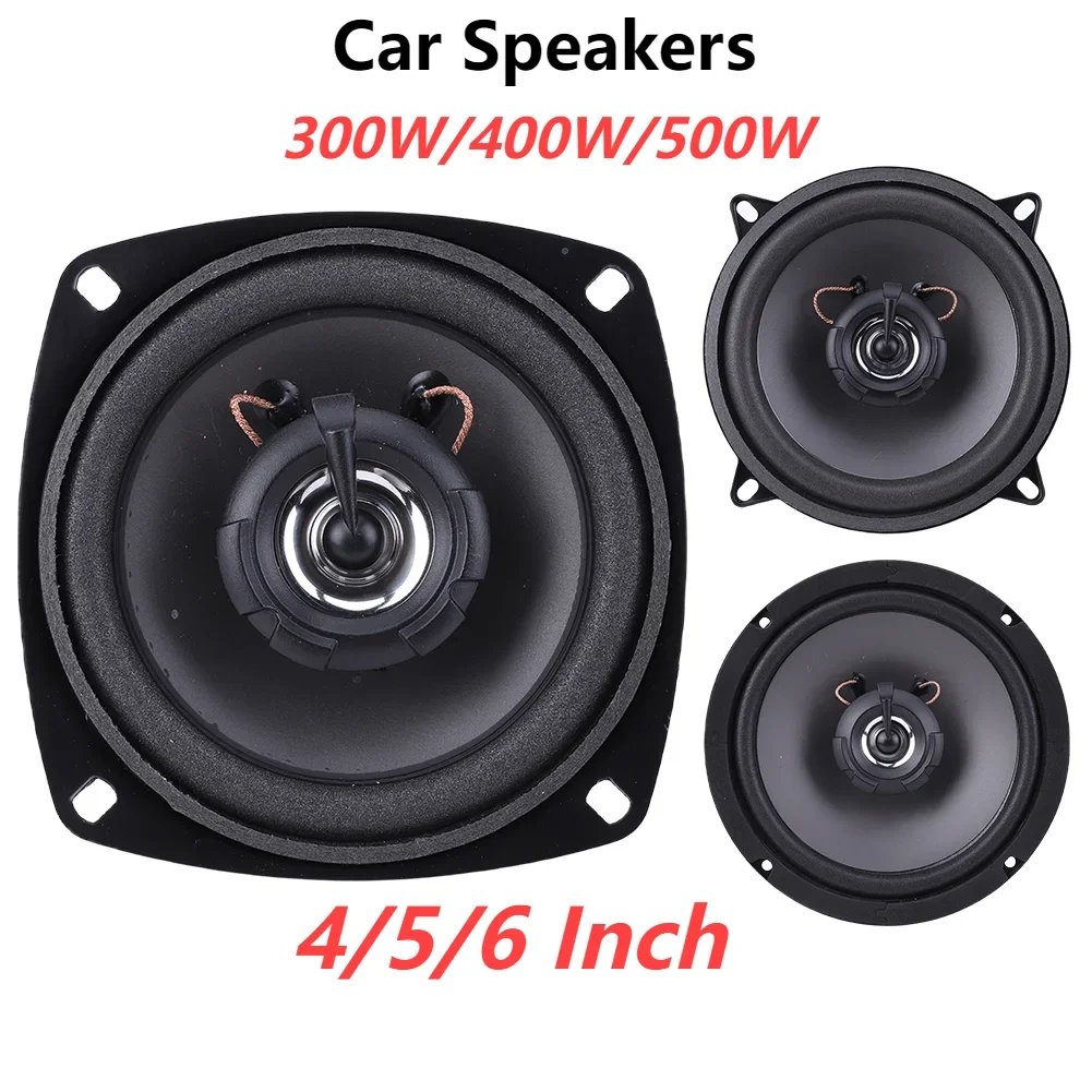 4/5/6 Inch Car Speakers 12V 2 Way Car HiFi Coaxial Speaker 300W/400W/500W Full Range Frequency Auto Audio Music Stereo Subwoofer
4/5/6 Inch Car Speakers 12V 2 Way Car HiFi Coaxial Speaker 300W/400W/500W Full Range Frequency Auto Audio Music Stereo Subwoofer