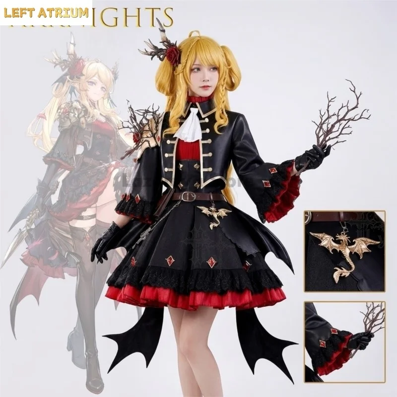 Arknights Thunderbolt Cosplay Blood Wing Rose Costume Anime Game Character Outfit Pre Sale Comic Con Halloween Party Role Play
Arknights Thunderbolt Cosplay Blood Wing Rose Costume Anime Game Character Outfit Pre Sale Comic Con Halloween Party Role Play