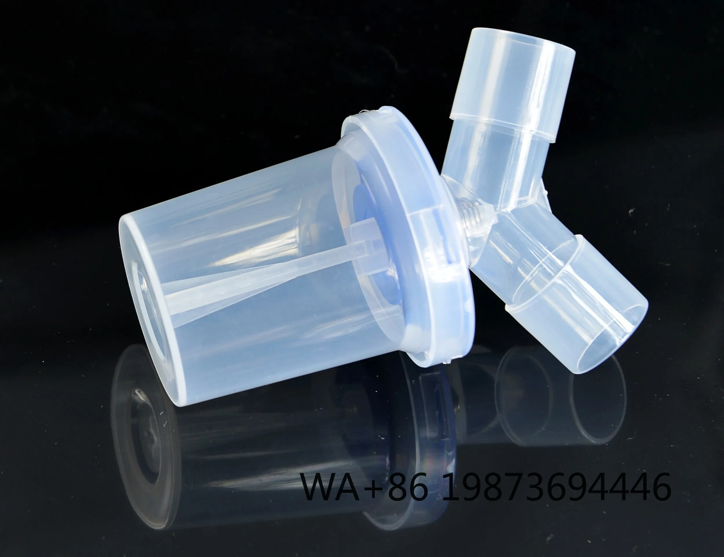 Disposable Hydrophobic PVC Water Trap Cup, with Exhalation Valve for Ventilators
Disposable Hydrophobic PVC Water Trap Cup, with Exhalation Valve for Ventilators