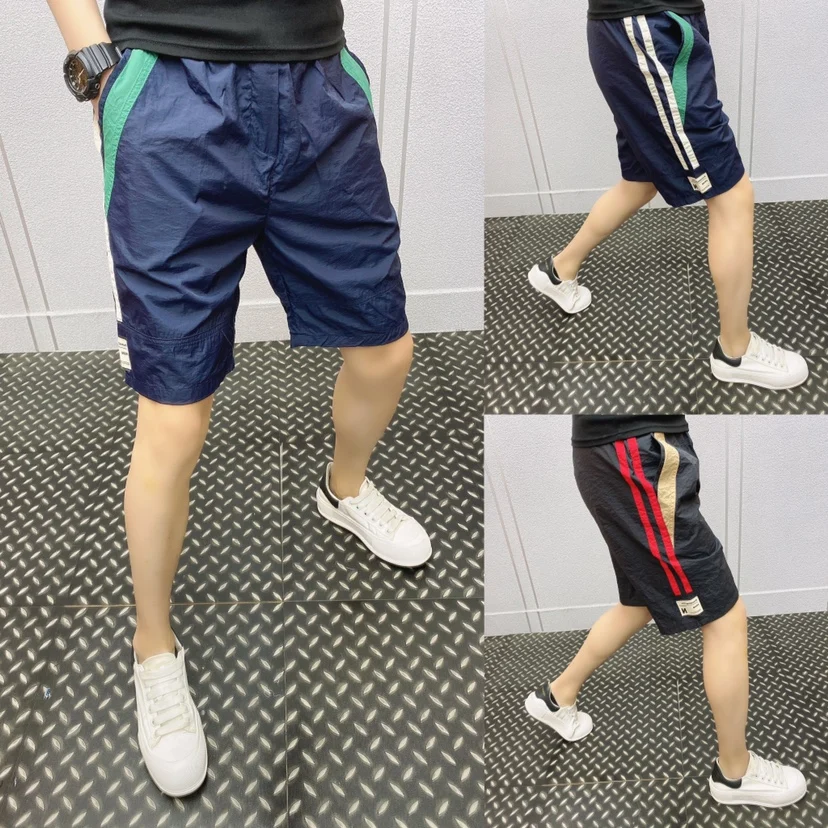 Мужские летние повседневные брюки из ледяного шелка с прямыми штанинами, длиной до колена, свободные, пляжные, дышащие, легкие, прямого кроя
Мужские летние повседневные брюки из ледяного шелка с прямыми штанинами, длиной до колена, свободные, пляжные, дышащие, легкие, прямого кроя