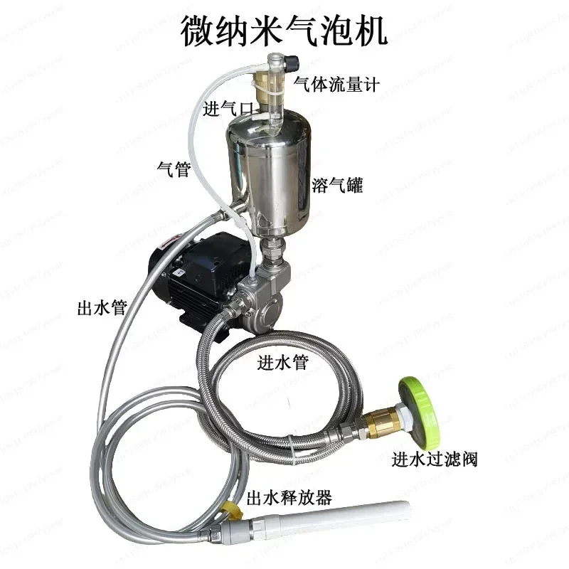 Micro and nano bubble generator, ozone water treatment machine, gas-liquid mixing pump, dissolved air flotation equipment
Micro and nano bubble generator, ozone water treatment machine, gas-liquid mixing pump, dissolved air flotation equipment