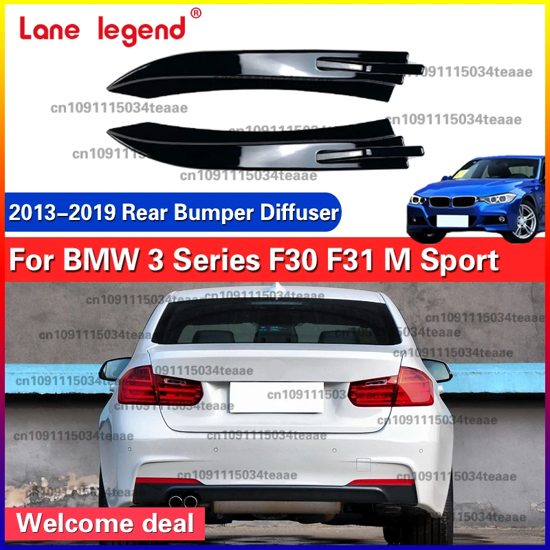 High-end Upgrade Rear Bumper Lip Diffuser Side Splitters Body Kit Accessories For BMW 3 Series F30 F31 M Sport 2013-2019
High-end Upgrade Rear Bumper Lip Diffuser Side Splitters Body Kit Accessories For BMW 3 Series F30 F31 M Sport 2013-2019