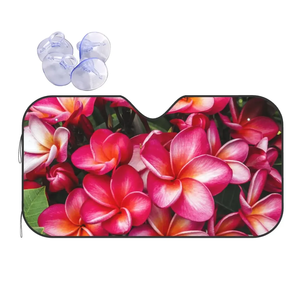 Red Foldable Windshield Sunshade 70x130cm Plumeria Flower Aluminium Foil Sunshade Visor Car-styling
Red Foldable Windshield Sunshade 70x130cm Plumeria Flower Aluminium Foil Sunshade Visor Car-styling