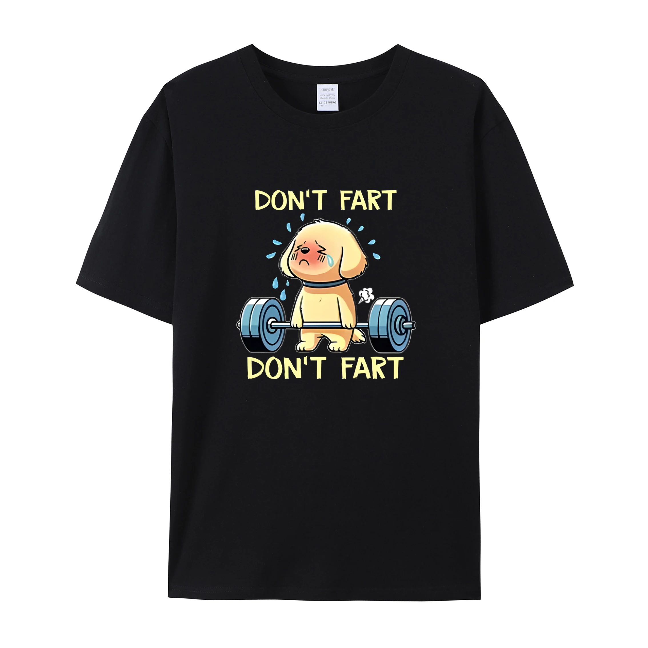 Don't Fart Funny Dog Weight Lifting Gym Workout Fitness Unisex T-Shirt Cotton Round Neck Tees Shirts Graphic Y2k Classic Tops
Don't Fart Funny Dog Weight Lifting Gym Workout Fitness Unisex T-Shirt Cotton Round Neck Tees Shirts Graphic Y2k Classic Tops