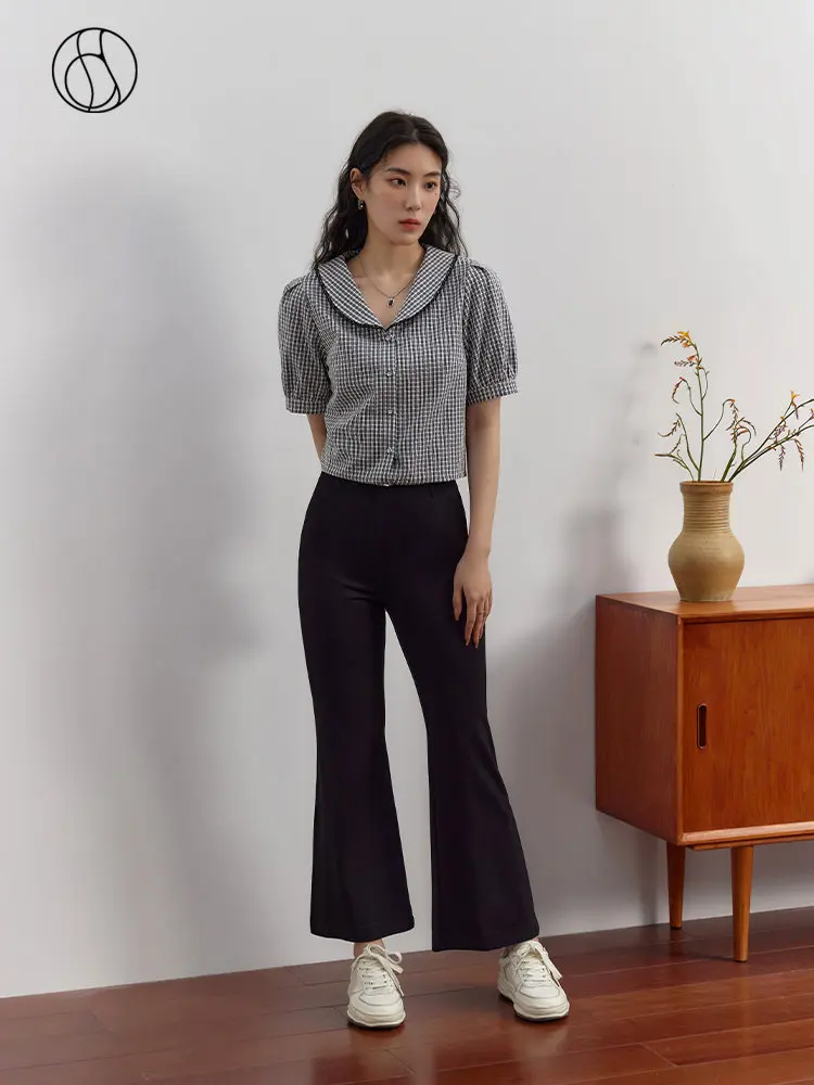 DUSHU Office Lady Commuter Split Flare Pants For Women Summer 2023 New High Waist Slim Slim Slim Slim Cool Pants For Women
DUSHU Office Lady Commuter Split Flare Pants For Women Summer 2023 New High Waist Slim Slim Slim Slim Cool Pants For Women