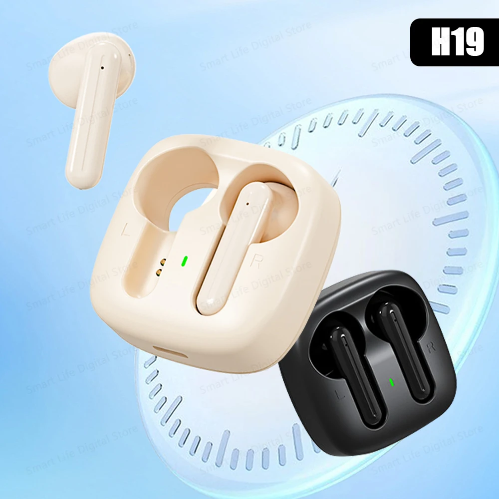 H19 TWS Беспроводные Bluetooth5.3 наушники-вкладыши с защитным чехлом Легкие наушники Спортивная гарнитура для Android iOS
H19 TWS Беспроводные Bluetooth5.3 наушники-вкладыши с защитным чехлом Легкие наушники Спортивная гарнитура для Android iOS