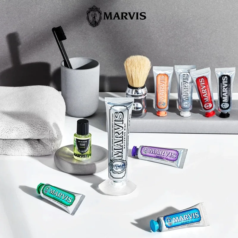 85ml Italy Original Marvis Whitening Mint Freshen Breath and Remove Smoke Stains Toothpaste
85ml Italy Original Marvis Whitening Mint Freshen Breath and Remove Smoke Stains Toothpaste