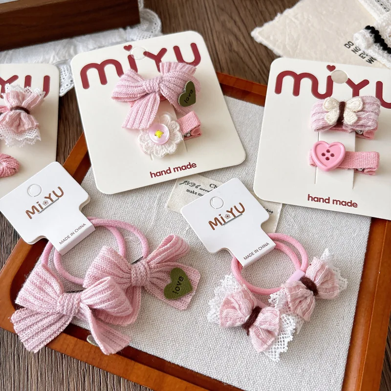 Cute Knitted Hair Bows Pink 2PCS Korean Non Slip All Grip Barrettes Candy Color Girls Hair Clips Sweet Everyday Kids Accessories
Cute Knitted Hair Bows Pink 2PCS Korean Non Slip All Grip Barrettes Candy Color Girls Hair Clips Sweet Everyday Kids Accessories