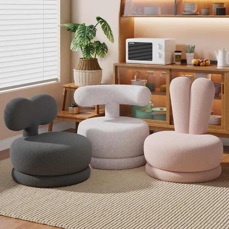 Living Room Creative Sofa Rotatable Sofa Chair Single Person Casual Seat Children's comfortable Reading Backrest Stool
Living Room Creative Sofa Rotatable Sofa Chair Single Person Casual Seat Children's comfortable Reading Backrest Stool