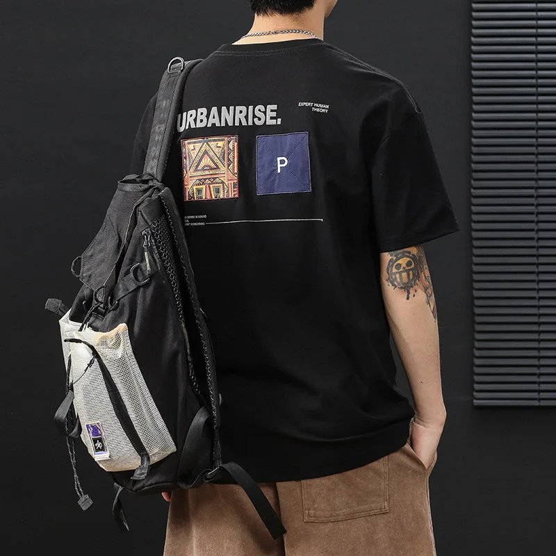 2025 Y2K Cotton Printed T-shirt Men's Personalized Half-sleeved T-shirt Men's Short-sleeved Shirt Summer Daily Commuter Clothes
2025 Y2K Cotton Printed T-shirt Men's Personalized Half-sleeved T-shirt Men's Short-sleeved Shirt Summer Daily Commuter Clothes