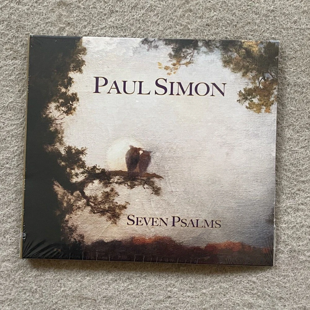 Paul Simon Seven Psalms 2023 CD Sealed New Album Folk Acoustic Guitar Spiritual Masterpiece Singer Songwriter
Paul Simon Seven Psalms 2023 CD Sealed New Album Folk Acoustic Guitar Spiritual Masterpiece Singer Songwriter