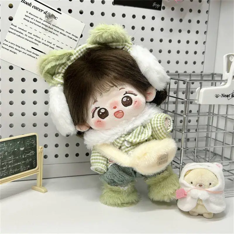 20cm Cotton Doll Clothes Matcha Snow Domain Series Clothing Set Fresh White Green Color Scheme No Attribute Clothing
20cm Cotton Doll Clothes Matcha Snow Domain Series Clothing Set Fresh White Green Color Scheme No Attribute Clothing