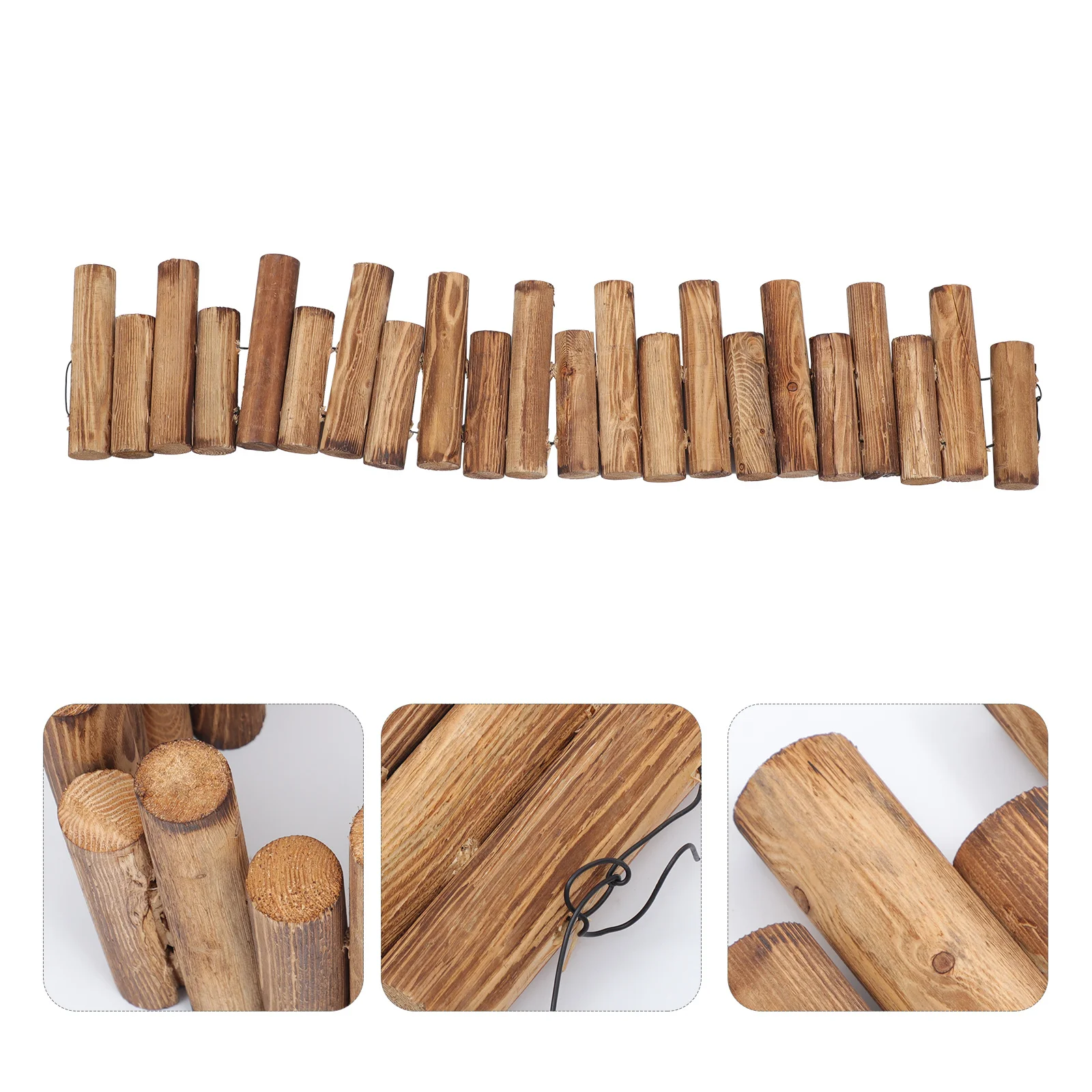 1pc Wooden Fence Decorative Garden Wood Fences Outdoor Yard Fence For Flower Beds Balconies Kindergarten Anti-Corrosive Lawn
1pc Wooden Fence Decorative Garden Wood Fences Outdoor Yard Fence For Flower Beds Balconies Kindergarten Anti-Corrosive Lawn