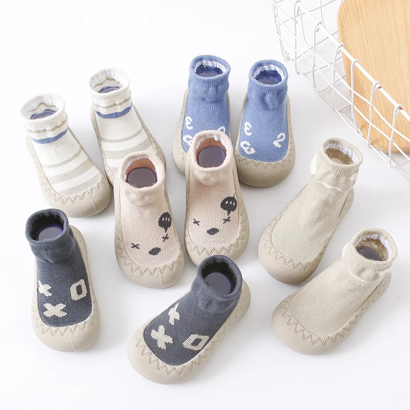 Child Stripe Medium Stockings Shoes Indoor Spring New Baby Unisex Simple Cotton Socks Shoes Fashion Color Matching Walking Shoes
Child Stripe Medium Stockings Shoes Indoor Spring New Baby Unisex Simple Cotton Socks Shoes Fashion Color Matching Walking Shoes