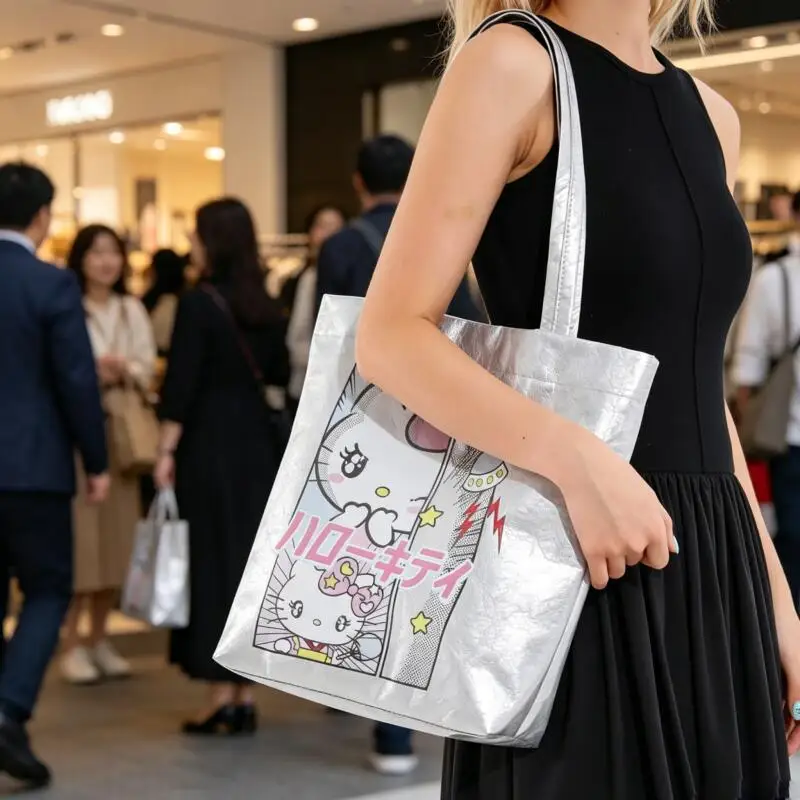Kawaii Hello Kittys Crossbody Bag Cartoon Cute Waterproof Girl Shoulder Bag Student Handheld Storage Bags for Woman
Kawaii Hello Kittys Crossbody Bag Cartoon Cute Waterproof Girl Shoulder Bag Student Handheld Storage Bags for Woman