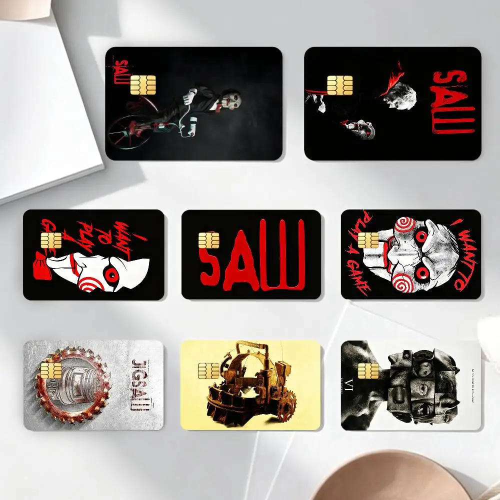 G-German S-Saw Game Stickers Credit Debit Card Film Skin Sticker Credit Card Skin Stickers For Bank Card Bus Metro
G-German S-Saw Game Stickers Credit Debit Card Film Skin Sticker Credit Card Skin Stickers For Bank Card Bus Metro