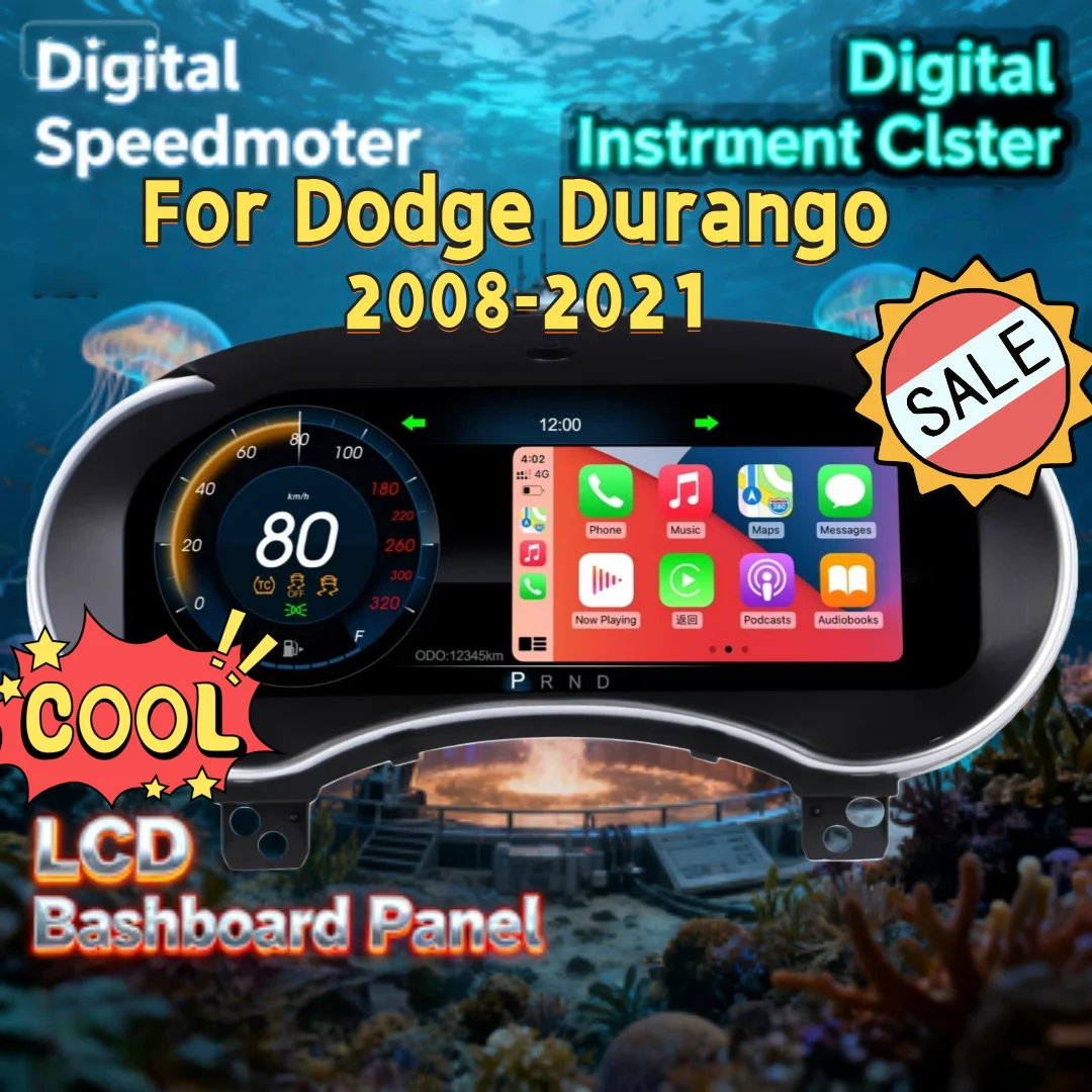 12.3'' Digital Cluster Dashboard Panel For Dodge Durango 2008-2021 Virtual Cockpit Instrument Cluster Speedometer Speed Panel
12.3'' Digital Cluster Dashboard Panel For Dodge Durango 2008-2021 Virtual Cockpit Instrument Cluster Speedometer Speed Panel
