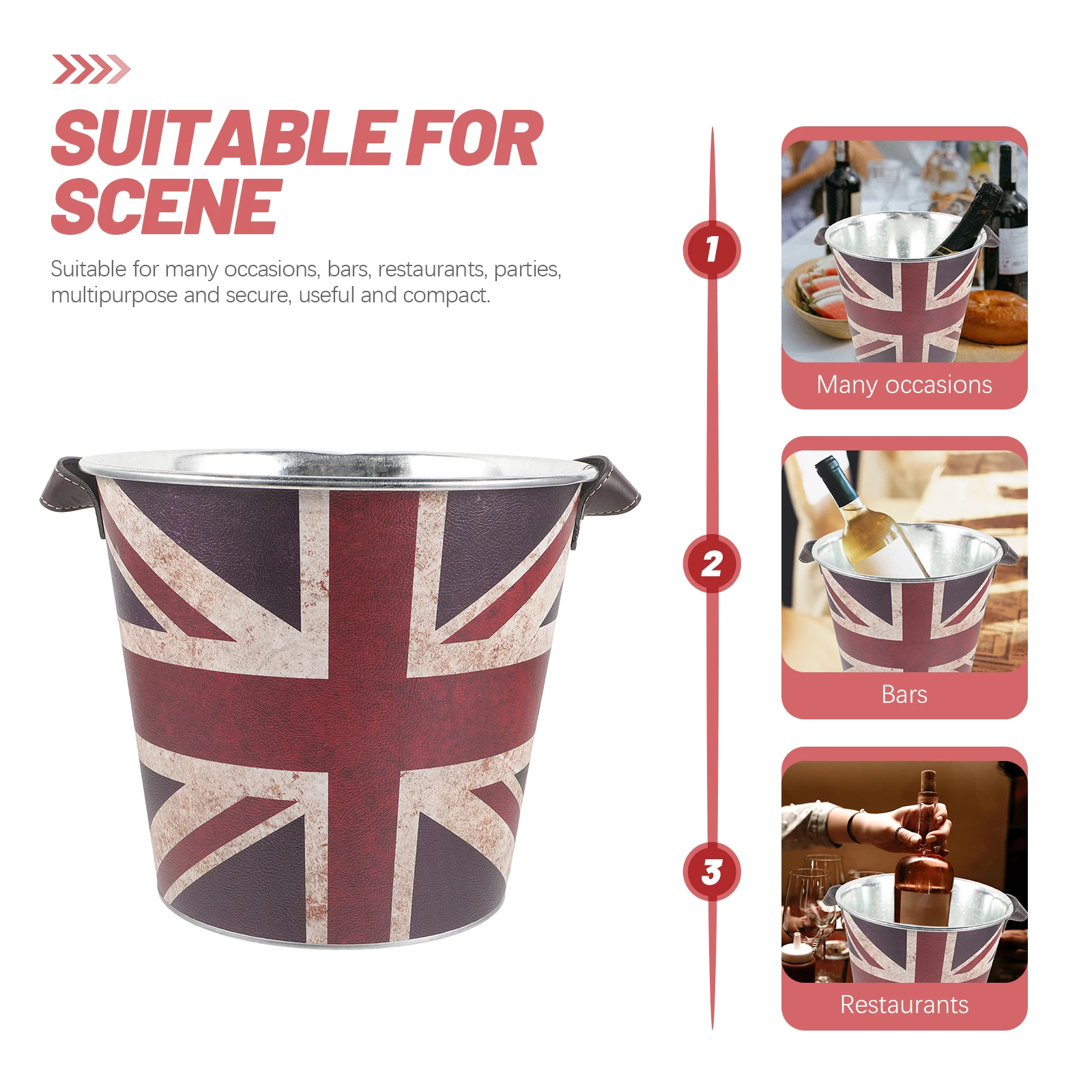 Retro Iron Ice Bucket Small Storage Cube Container Drink Buckets Metal Party Bar Supplies Beer Cooler
Retro Iron Ice Bucket Small Storage Cube Container Drink Buckets Metal Party Bar Supplies Beer Cooler
