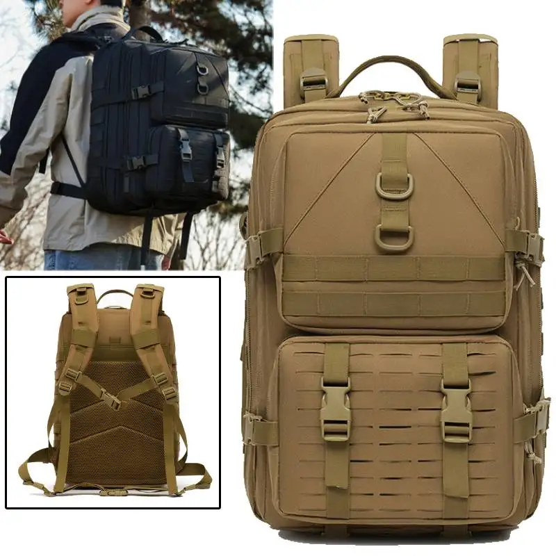 50л тактический рыболовный рюкзак Molle, сумка для снастей для хранения рыболовного снаряжения, уличные походные охотничьи сумки, органайзер для приманок, рюкзак
50л тактический рыболовный рюкзак Molle, сумка для снастей для хранения рыболовного снаряжения, уличные походные охотничьи сумки, органайзер для приманок, рюкзак