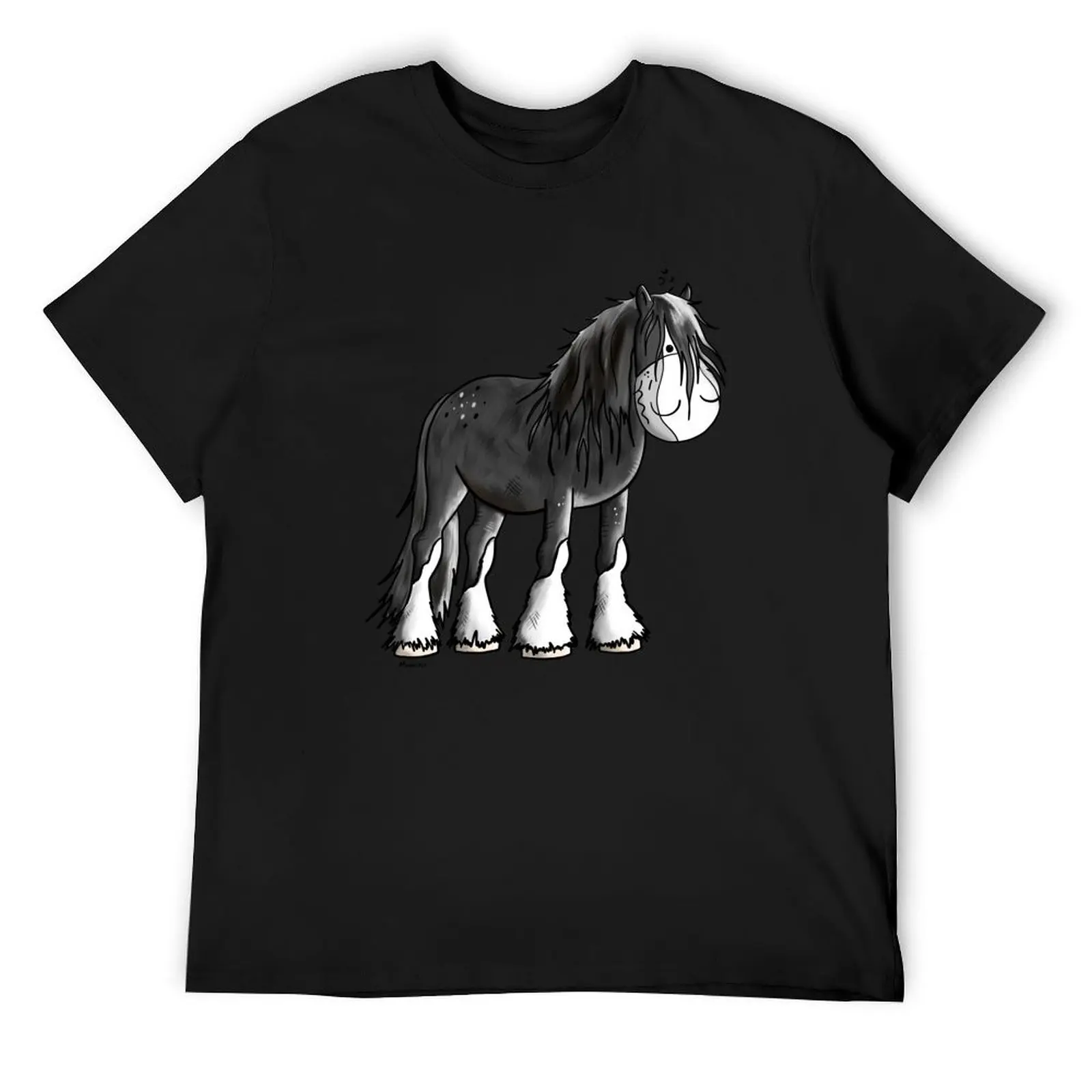 Funny Black Shire Horse Cartoon T-Shirt new edition plus sizes football t shirt men workout shirt 
Funny Black Shire Horse Cartoon T-Shirt new edition plus sizes football t shirt men workout shirt