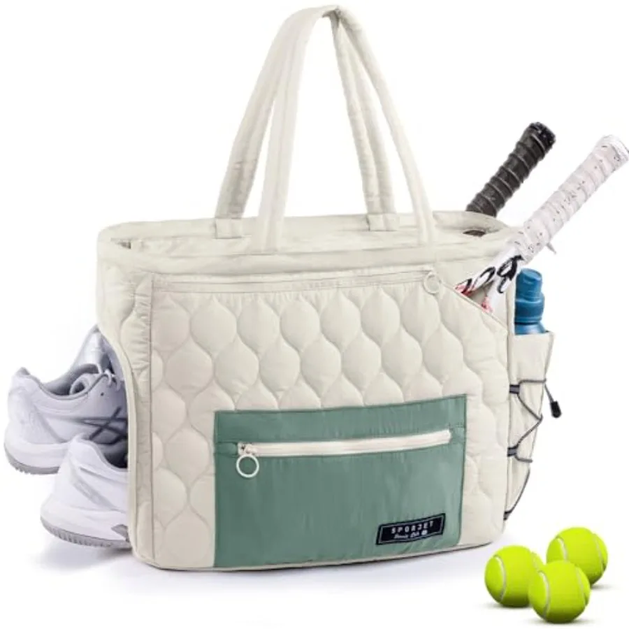 Tennis Gym Bag for Women, Tennis Bag Holds 2-4 Rackets with Shoe Compartment and Wet Pocket, Sports Duffle Bags fits up to 15.6
Tennis Gym Bag for Women, Tennis Bag Holds 2-4 Rackets with Shoe Compartment and Wet Pocket, Sports Duffle Bags fits up to 15.6