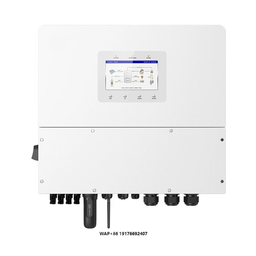High Efficiency Solis Hybrid Inverter Home Use Energy Storage 12-20KW Three Phase Solar Power Inverter for Solar Systems
High Efficiency Solis Hybrid Inverter Home Use Energy Storage 12-20KW Three Phase Solar Power Inverter for Solar Systems