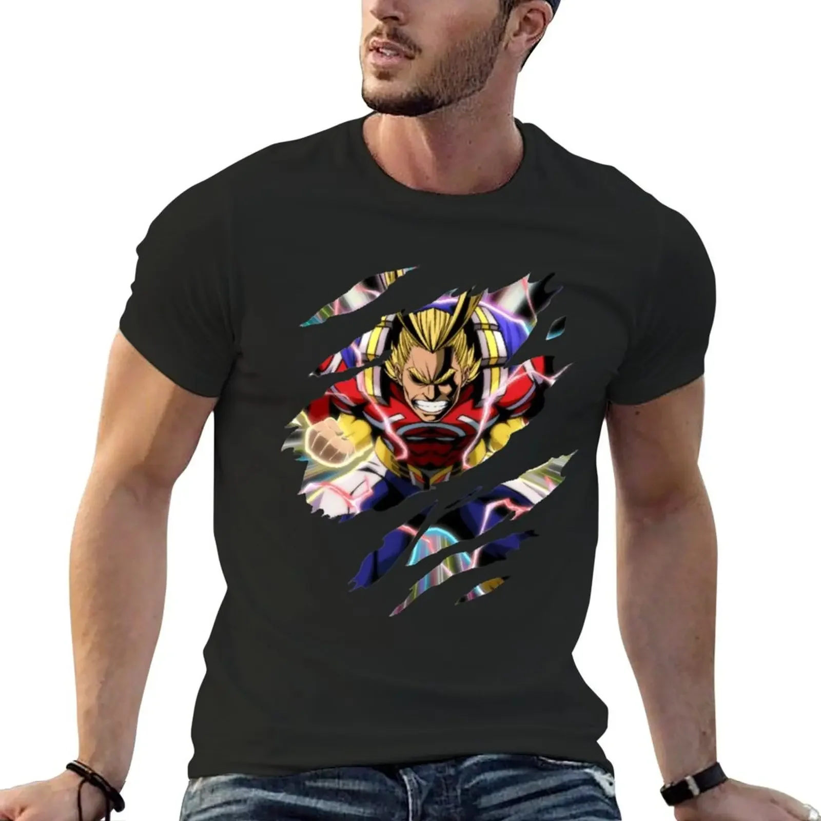 Anime BNHA All Might T-Shirt anime tshirt cheap stuff man clothes shirts men graphic
Anime BNHA All Might T-Shirt anime tshirt cheap stuff man clothes shirts men graphic