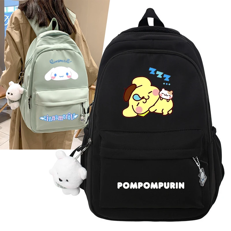 Pompompurin Cinnamoroll Female Lady High Capacity Waterproof College Backpack Boys Girls Laptop School Bags Travel Book Bag
Pompompurin Cinnamoroll Female Lady High Capacity Waterproof College Backpack Boys Girls Laptop School Bags Travel Book Bag