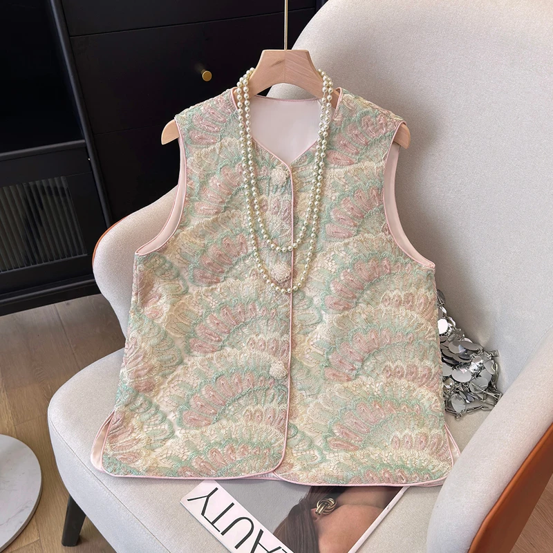 Новый китайский жилет с вышивкой, женский тяжелый рабочий круглый костюм Ne Svel Tang, верхнее пальто, осеннее модное платье
Новый китайский жилет с вышивкой, женский тяжелый рабочий круглый костюм Ne Svel Tang, верхнее пальто, осеннее модное платье