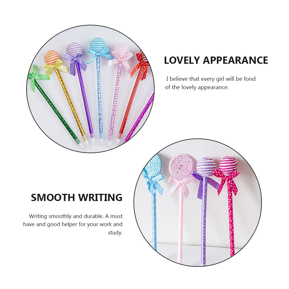 Набор из 10 шариковых ручек с дизайном бабочки и бантика, в форме леденца, из высококачественных материалов, портативные пишущие принадлежности для офиса и школы
Набор из 10 шариковых ручек с дизайном бабочки и бантика, в форме леденца, из высококачественных материалов, портативные пишущие принадлежности для офиса и школы