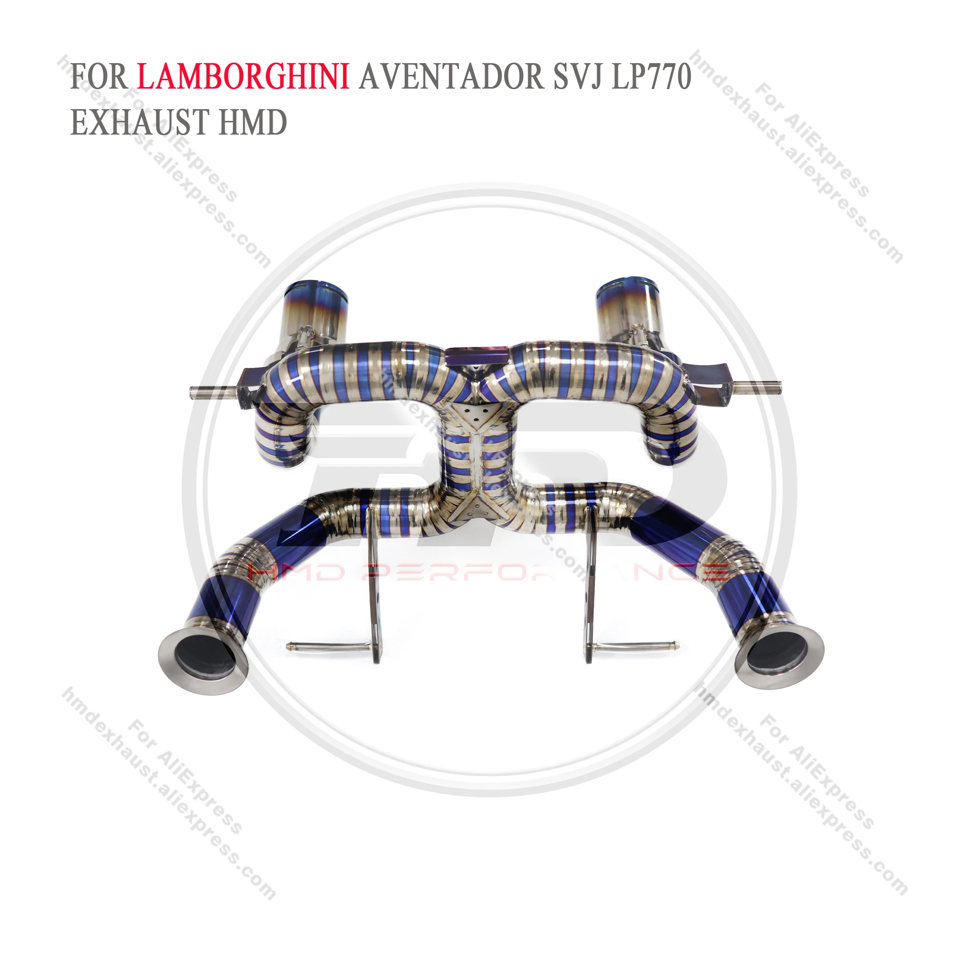 High Quality Catback For Lamborghini Aventador SVJ LP770 Titanium Alloy Exhaust System Tips Non-destructive Installation HMD
High Quality Catback For Lamborghini Aventador SVJ LP770 Titanium Alloy Exhaust System Tips Non-destructive Installation HMD