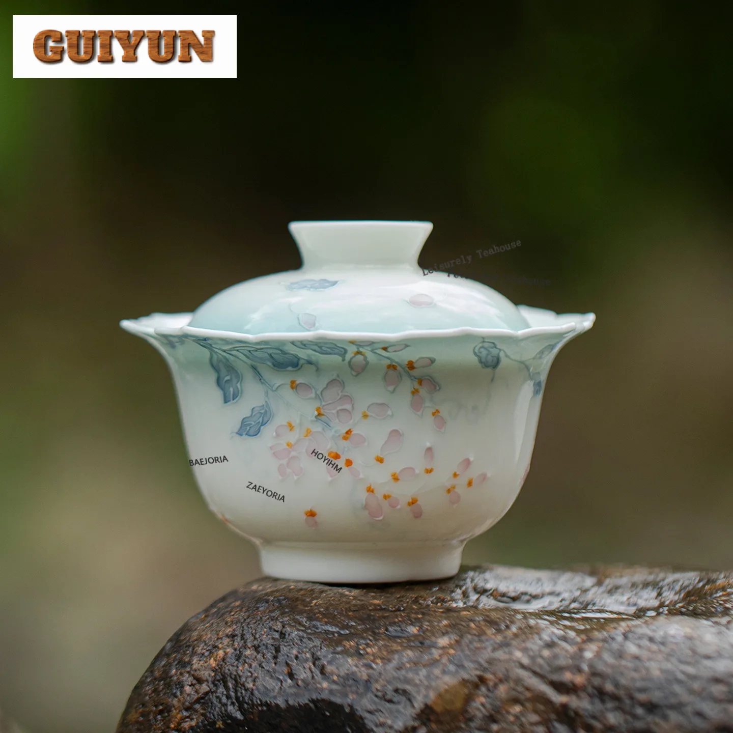 120ml Hand-painted Blue Flower Gaiwan Luxury Tea Tureen Household Tea Bowl With Lid Kit Tea Brewing Cover Bowl Teaware Ornaments
120ml Hand-painted Blue Flower Gaiwan Luxury Tea Tureen Household Tea Bowl With Lid Kit Tea Brewing Cover Bowl Teaware Ornaments
