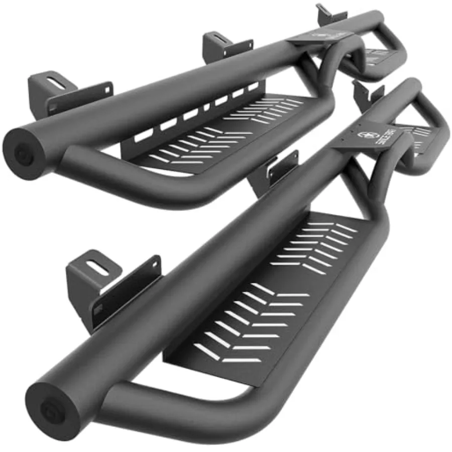 Running Boards Side Steps for 2021-2026 Ford Bronco 4 Doors excl. Sport,Heavy-Duty Steel, Black, Two-Stair Design, Bolt-On, Roc
Running Boards Side Steps for 2021-2026 Ford Bronco 4 Doors excl. Sport,Heavy-Duty Steel, Black, Two-Stair Design, Bolt-On, Roc