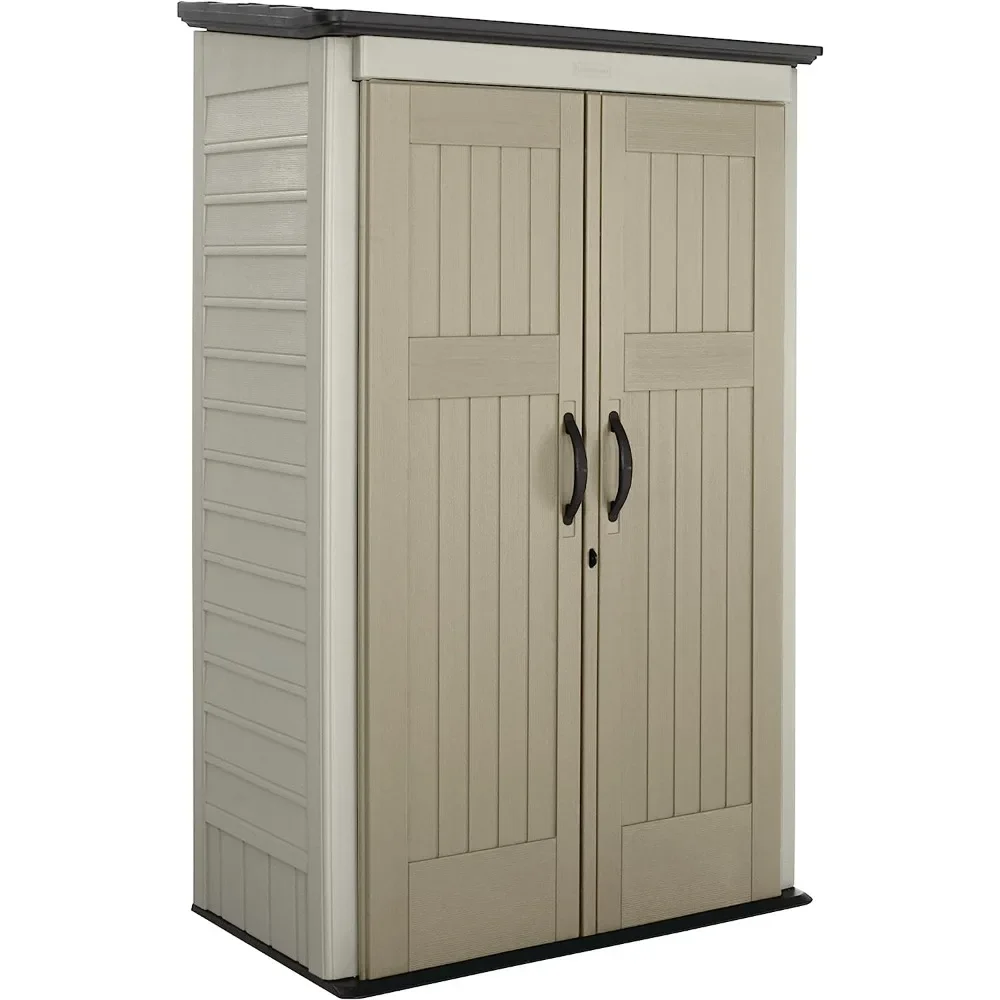 5x2 Feet Outdoor Storage Shed, Weather Resistant Utility Shed with Lock, Outdoor Small Vertical Resin Storage Shed
5x2 Feet Outdoor Storage Shed, Weather Resistant Utility Shed with Lock, Outdoor Small Vertical Resin Storage Shed
