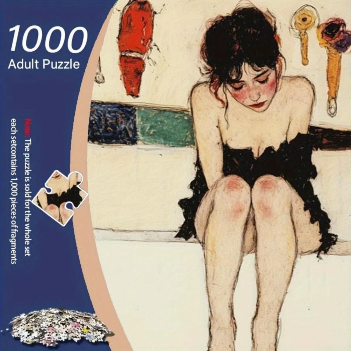 1000 шт. Egon Schiele абстрактная художественная головоломка-портрет меланхоли для женщин, безрамная красочная головоломка «сделай сам» для улучшенного глаза руки
1000 шт. Egon Schiele абстрактная художественная головоломка-портрет меланхоли для женщин, безрамная красочная головоломка «сделай сам» для улучшенного глаза руки